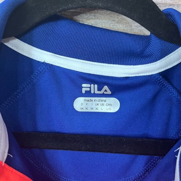 Fila Sony Miami Open Tennis Official Gear Dry Fit Style Shirt Large - Picture 4 of 4